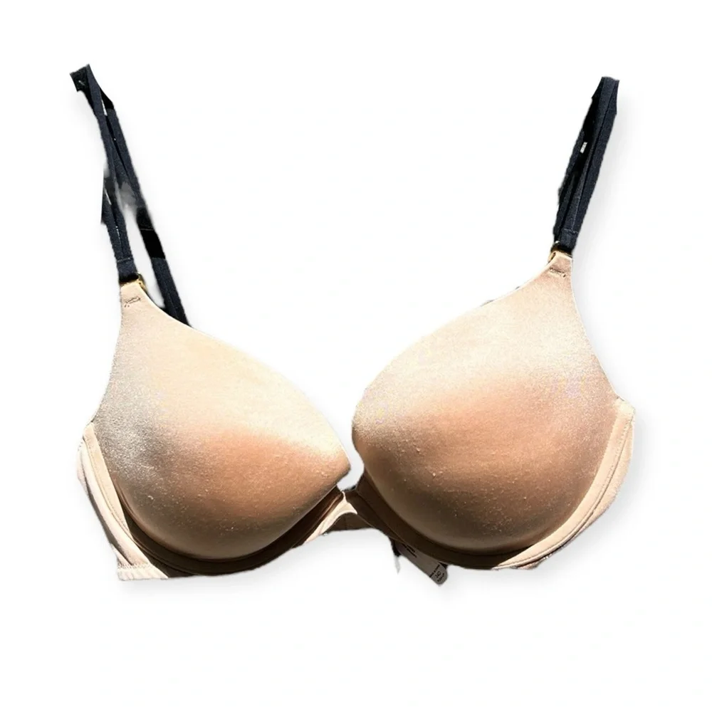 🌻Victoria's Secret Very Sexy (Gel Inserts) Nude Push-Up Bra Size 34D
